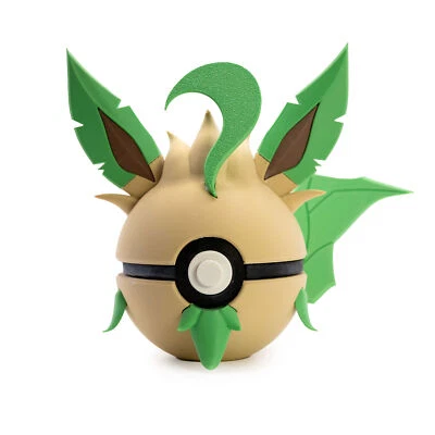 Leafeon Ball | Impreso en 3D | Colección Pokeball Especializada Foto 1 de 3