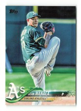 2018 Topps Sean Manaea  #342   Oakland Athletics Baseball Card