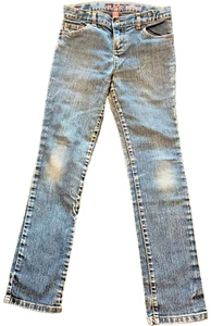 The Childrens Place Skinny Jeans childrens Size 12 Tall Blue Mid Rise - Picture 1 of 8