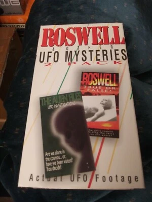 Roswell & Other UFO Mysteries BOX SET VHS 1995 alien autopsy investigation RARE - Image 1 of 4