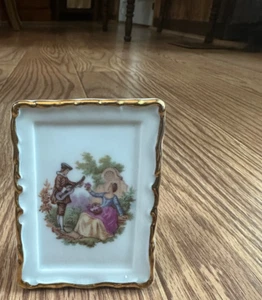 VINTAGE PORZELLAN ARTISTIQUE F M LIMOGES FRANKREICH 2,5x3 - Bild 1 von 7