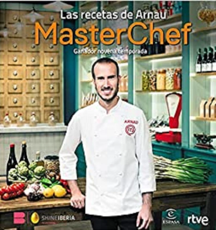 Libro en fisico Las recetas de Arnau Masterchef por RTVE - Imagen 1 de 1