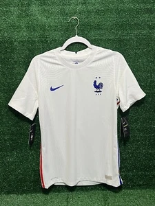 Nike FFF Vapor Match Away Vaporknit Soccer White France CD0599-100 Men’s Size S - Picture 1 of 7
