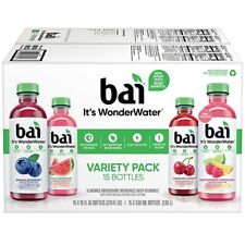 Bai WonderWater Variety Pack, 18 fl. oz., 15 ct.