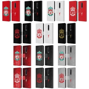 OFFICIAL LIVERPOOL FOOTBALL CLUB CREST 1 PU LEATHER BOOK CASE FOR ONEPLUS PHONES - Picture 1 of 19