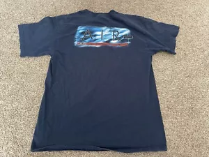 Nike Air USA Vintage 2000s Back Hit Swoosh Logo Tee Medium - Bild 1 von 5