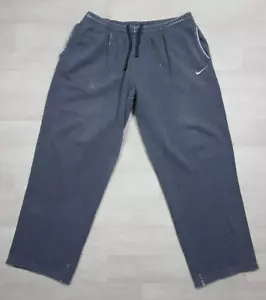 Nike Sweatpants Men's (XL) Gray Distressed Grudge Skater Jogger Embroidered - Picture 1 of 11