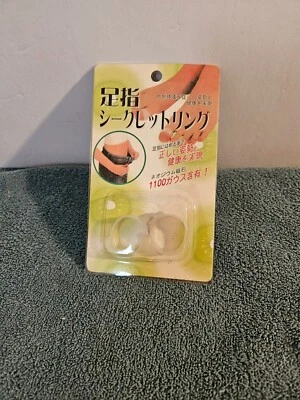 Lote de 3 paquetes de anillos magnéticos de masaje de pies de silicona adelgazante de 2 piezas Foto 1 de 4