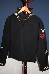 Original WW2 U.S. Coast Guard Aviation Radioman 2nd Class Uniform Jumper w/Tags - Picture 1 of 9