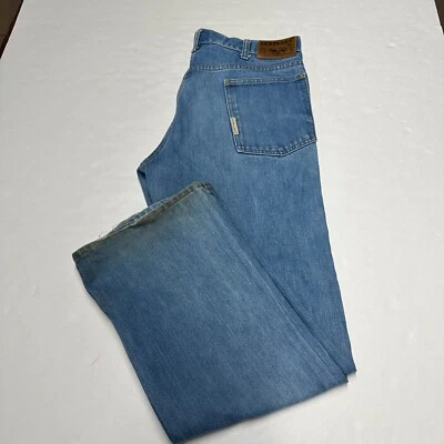 Pantalones de mezclilla de colección Sheplers Western Workwear 32x30 calce relajado lavado oscuro Foto 1 de 4