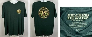 Belching Biber Brauerei Mosaik Double IPA Bier T-Shirt Herren XXL grün - Bild 1 von 4