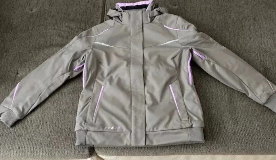 Engelbert Strauss Damen-Winter-Softshelljacke e.s. motion 2020 stein/lavendel  - Bild 1 von 1