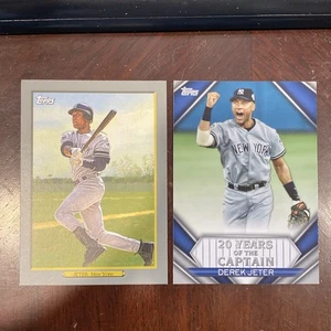 Derek Jeter 2020 Topps Update 20 Years of the Captain #Yoc-03 + Turkey Red TR-49 - Bild 1 von 4