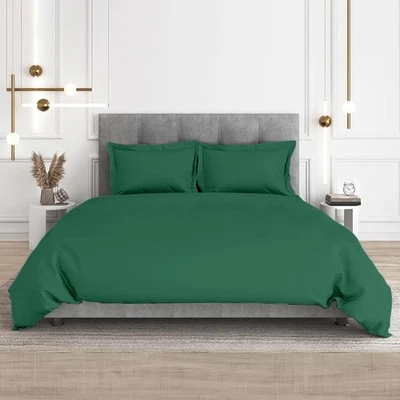 Juego de edredón 3 piezas - 1000 hilos 100% algodón egipcio transpirable, edredón... Foto 1 de 4