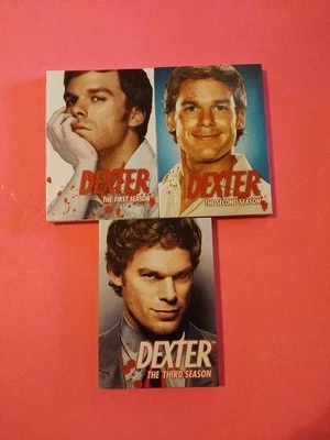 Dexter: Season 1 - 3 (Box Set DVD, 2007) Crime Drama Mystery TV Series 1 2 & 3 Foto 1 de 4