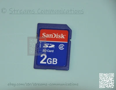 2GB SD Memory Card for Nikon D40 D40X D50 D60 D90 D80 Digital Cameras - Image 1 of 3