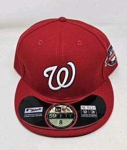 New Era 59 Fifty Washington Nationals 10 Years 2005-2015 Red Size 8 Cap - Bild 1 von 7