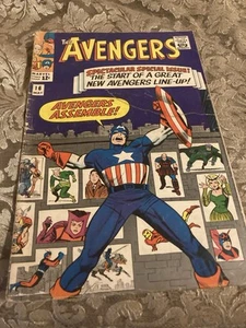Avengers #16 1965, Scarlet Witch/Quicksilver/Hawkeye Join Avengers! (Siehe Fotos) - Bild 1 von 14
