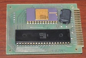 MOSTEK 3870 + MK36015P 36000 Series IC Gold on 051-9042 Unknown Board - Afbeelding 1 van 3