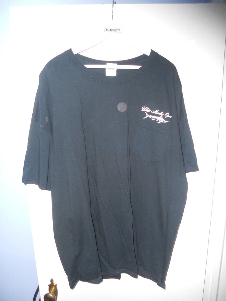 Camiseta abierta vintage 2015 42ª anual Ocean City Maryland marlín blanco 3XL Foto 1 de 4