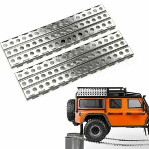 2X Escalera de Camello Arena Metal Acero Inoxidable para 1/10 Traxxas TRX4 SCX10 D90 RC Crawler - Imagen 1 de 9
