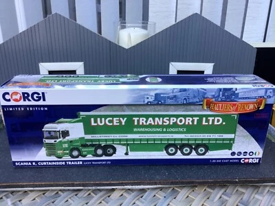 Corgi model truck 1:50 scale - LUCEY TRANSPORT, CORK SCANIA R CURTAINSIDE TR - Image 1 of 4