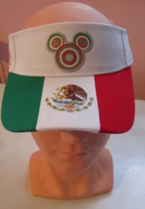 New Disney Parks Walt Disney World Visor Epcot Mexico Adult One Size - Picture 1 of 5