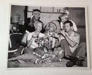 1946 Allen Brack foto Hollywood festa a tema indiano Ann Stewart Marilyn Maxwell - Foto 1 di 6