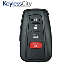 4-Button Smart Key Fits 2018-2022 Toyota Camry / PN: 89904-06200 / HYQ14FLA - Picture 1 of 2