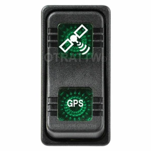 Interruptor Rocker OTRATTW Carling Tech Contura X, Polaris, GPS, LENTE VERDE - Imagen 1 de 4