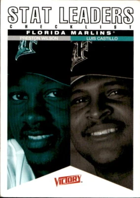 2000 Upper Deck Victory Preston Wilson / Luis Castillo 180 Florida Marlins - Image 1 of 2