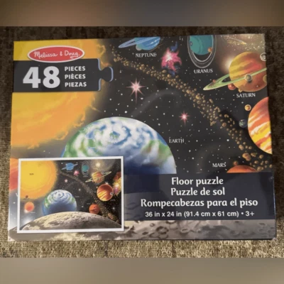 НОВАЯ напольная головоломка Melissa and Doug 48 элементов Solar System - Изображение 1 из 2