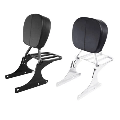 Portaequipajes Sissy Bar con respaldo para Harley Heritage Softail Classic FLST FLSTC Foto 1 de 4