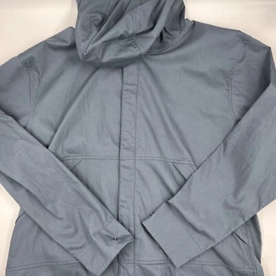 Merrell Mens Fullzip Windbreaker Jacket Size XL Green Polyester Hooded Outerwear - Image 1 of 3