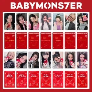 Juego de 7 tarjetas fotográficas álbum DRIP de Navidad Babymonster hechas a sí mismas. Tarjeta fotográfica - Imagen 1 de 5