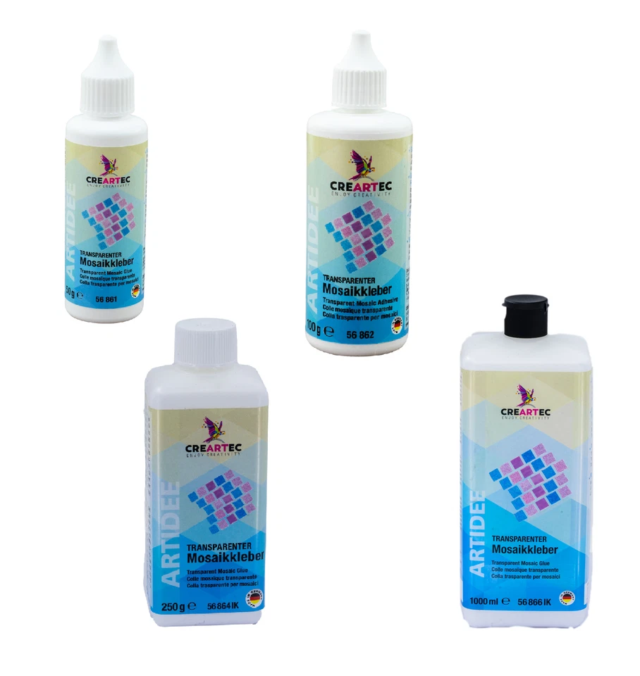 CREARTEC Transparenter Mosaikkleber - Kleben und Gestalten eigener Kunstwerke - Bild 1 von 1