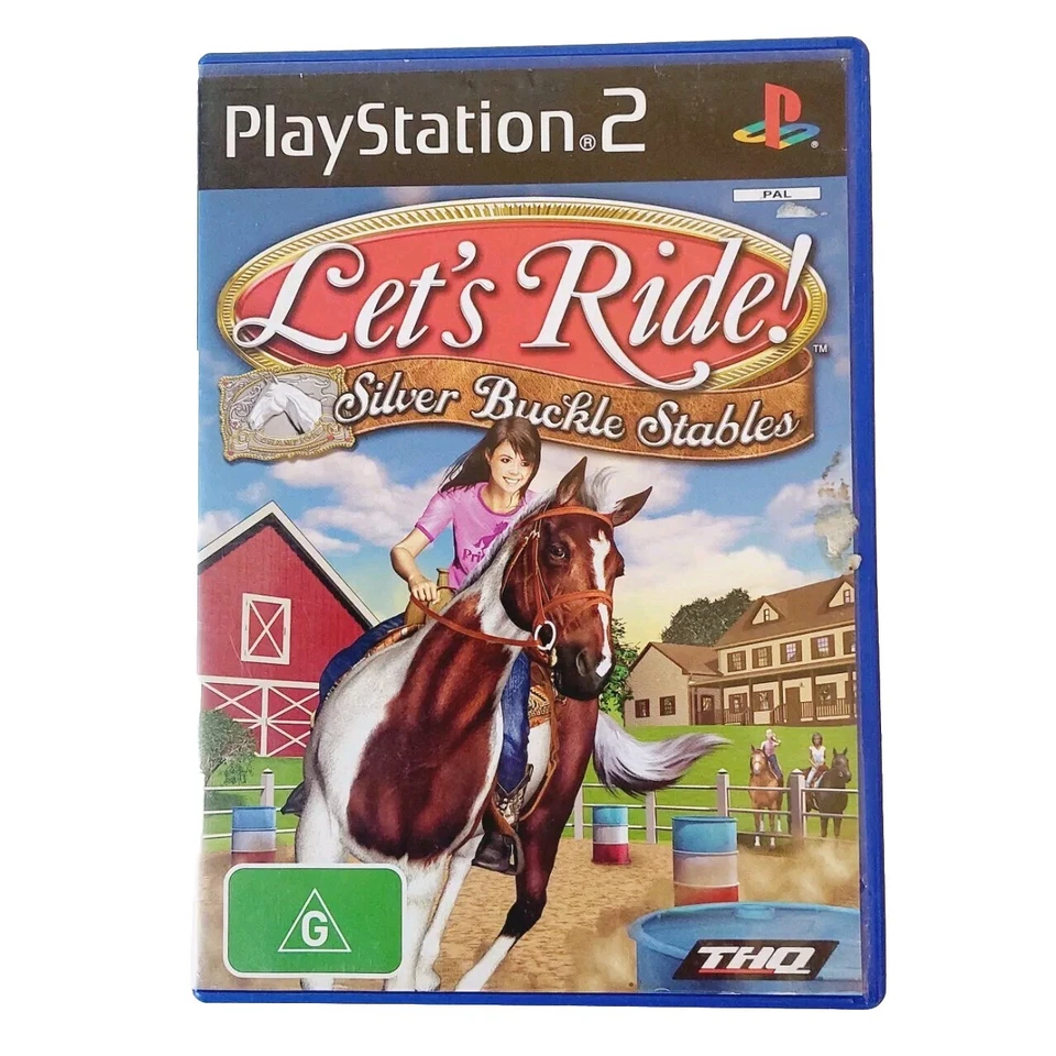 Lets Ride Silver Buckle Stables PLAYSTATION 2 Sony PS2 Complete Aus Seller - Image 1 of 4