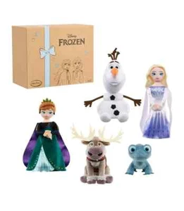 NUEVO Juego de Coleccionista de Peluche Disney Frozen 2, Juguetes para Niños con Licencia Oficial 8" de Alto - Imagen 1 de 6