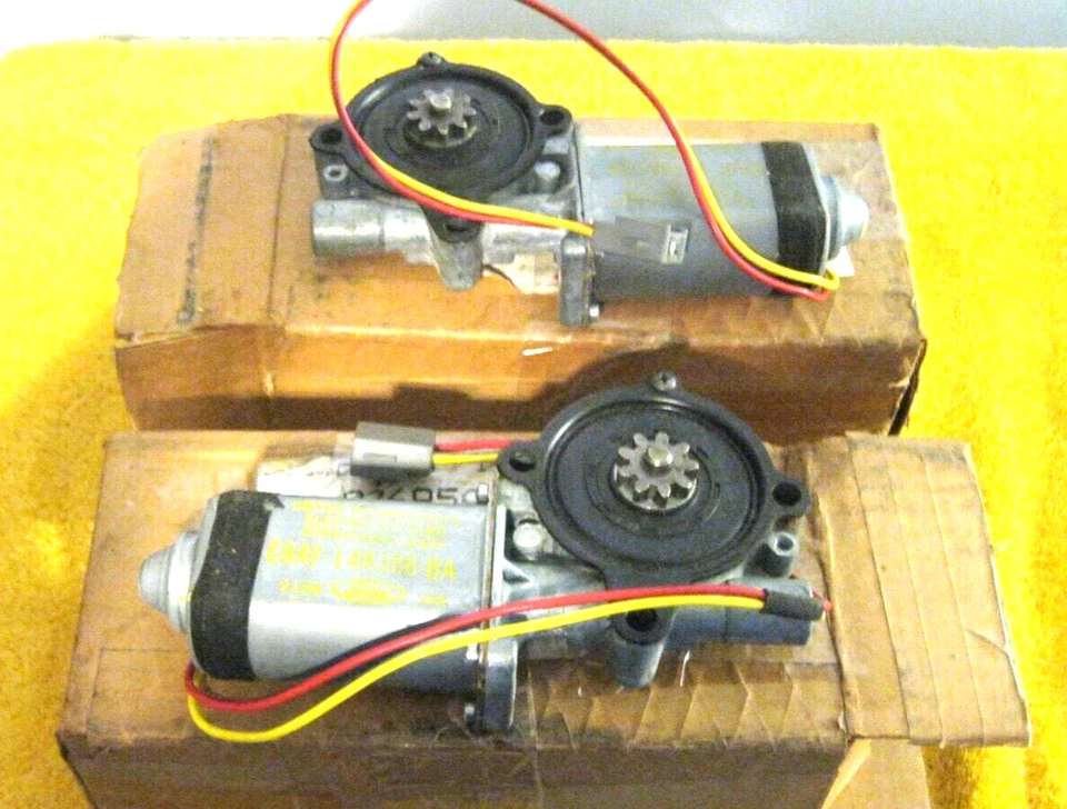 Juego de motor ventana trasera Lincoln Continental genuino Ford reconstruido 1986-1995 Foto 1 de 4