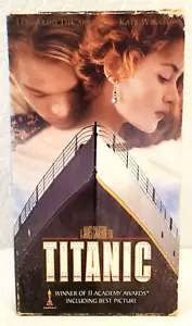 Titanic VHS 1998 2-Tape Collectors set THX DIGITALLY REMASTERED - Picture 1 of 9
