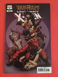 WAR of the REALMS : UNCANNY X-MEN 1 Signed JOHN TYLER CHRISTOPHER Variant NM - Picture 1 of 12