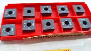 10 Sandvik Einsätze SNMG 15 06 12-15 015 (SNMG150612 150612 543 mittelgroß) - Bild 1 von 2