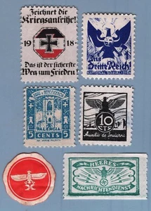Sello de cartel de propaganda ES4314: Alemania - emisiones nazis - Imagen 1 de 1