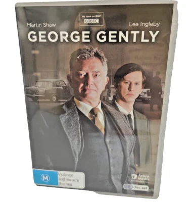 George Gently DVD Series 1 UK Crime police Drama TV R0 2 Disc - VGC Fast Post 4 - Image 1 of 4