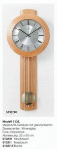 AMS - Funk-Pendeluhr - Modell 5132/18 - NEU -- direkt vom AMS-Fachhändler - Bild 1 von 3