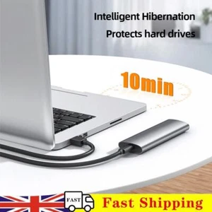 M.2 HHD Box Type-C 3.1 Aluminum Alloy for 2230/2242/2260/2280 SSD (NGFF 5Gpbs) - Afbeelding 1 van 12