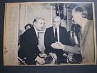 AP Wire Press Photo 1983 For Rel Charles Percy Thomas Enders Nicaragua Policy