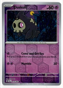 Pokemon Shrouded Fable Reverse Holo 018/064 Duskull - Bild 1 von 2