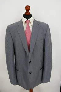 Strellson Sakko Gr.110 100% Baumwolle Dunkel Anthrazit Grau Top Zustand - Bild 1 von 8