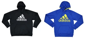 Adidas Game & Go Logo Graphic Kangaroo Pocket Hoodie Men's Sweatshirt NWT - Picture 1 of 5